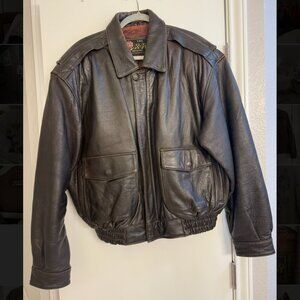 Vintage leather vest